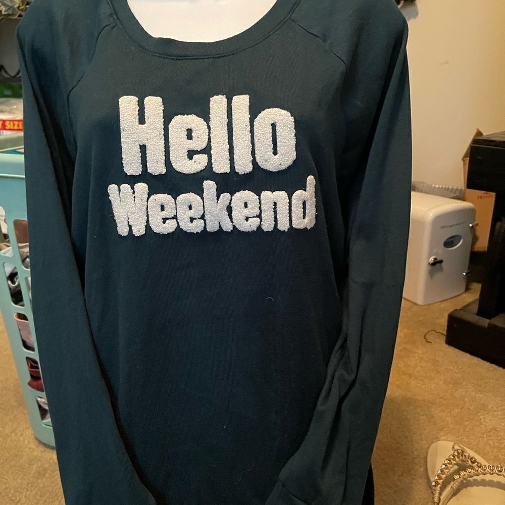 2/$15 Graphic Long Sleeve Top